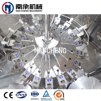 6000-8000BPH全自動水洗灌裝蓋三合一機(型號:XGF18-18-6)
