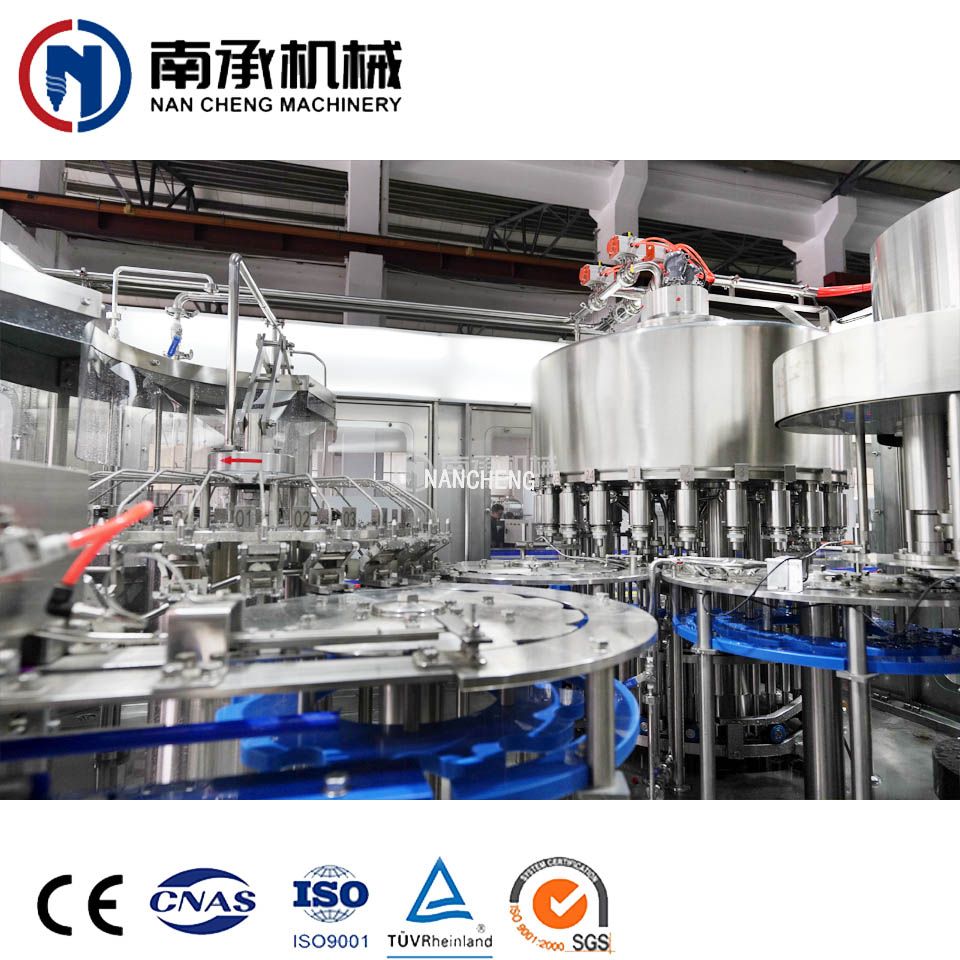 10000 瓶/小時熱灌裝生產設備灌裝機(型號:RXGF24-24-8)