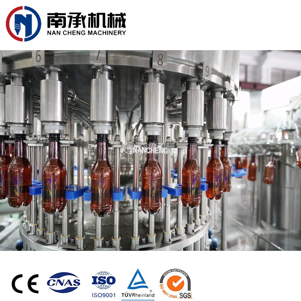 10000 瓶/小時熱灌裝生產設備灌裝機(型號:RXGF24-24-8)